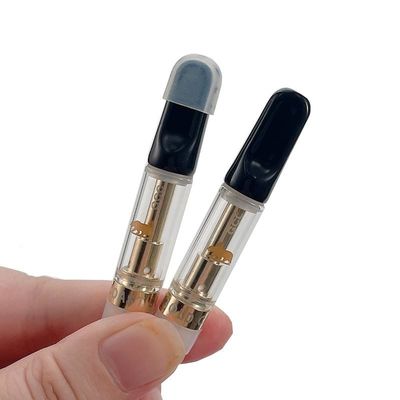 Gold Coast Clear E Cigarette Cartridge Packaging Colorful 0.8ml 1ml 510 Ceramic